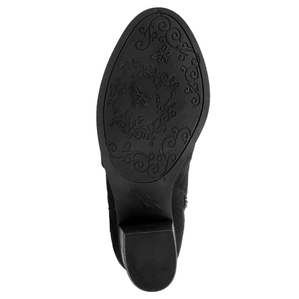 Sugar Willetta Casual Heeled Boot Black 8.5 - Picture 5 of 7